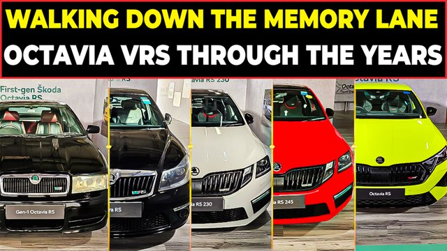 The Complete History of the Skoda Octavia vRS (Every Generation!)