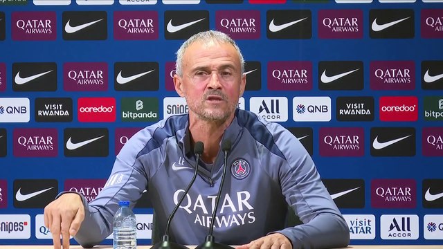 Luis Enrique (PSG) : « C’est un Tetris pour gérer les joueurs » - Foot - Ligue 1 - PSG