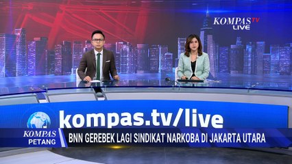 Intens! BNN & Polisi Gerebek Sindikat Narkoba di Jakarta Utara Disertai Tembakan Gas Air Mata