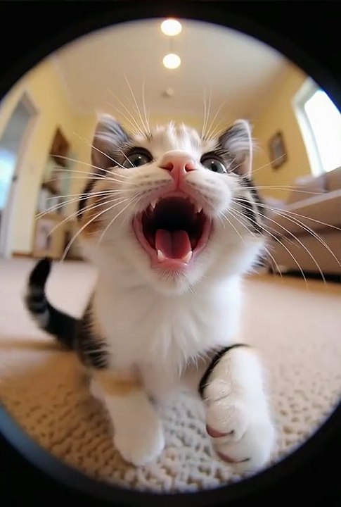 The Most Beautiful Cat You’ll See All Year ✨