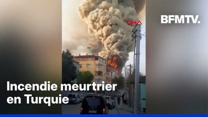 Turquie : au moins 6 morts dans l’incendie d’un dépôt de parfumerie