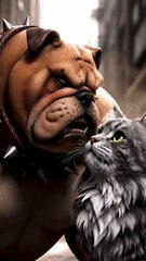 Dog Scolding an Angry Cat 😂 | Funny Dog and Cat Moments 2025 | Cute Pets Compilation