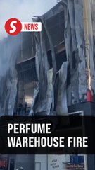 Six killed as fire engulfs perfume warehouse in northwestern Turkey