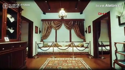 Atatürk'ün restore edilen Selanik'teki kapıları açıldı; işte restorasyon sonrası Ata'mızın evi...