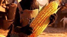 Poor Cat Selling Corn 😿 | Heart Touching Emotional Story | Sad & Inspirational Cat Video 2025