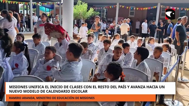 Misiones unifica el inicio de clases con el resto del país y avanza con un nuevo calendario escolar