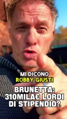 Robby Giusti - STIPENDIO D'ORO a Brunetta😡...saltato (08.11.25 )