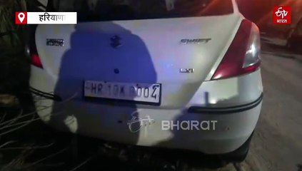 सोनीपत में पानीपत-खटीमा हाईवे पर स्विफ्ट कार कैंटर में घुसी, चार युवकों की मौत