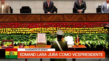 EDMAND LARA NUEVO VICEPRESIDENTE DE BOLIVIA
