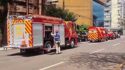 Conflito familiar gera tensão e movimenta forças de segurança em apartamento no Centro de Cascavel