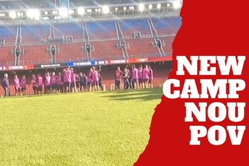 Exclusive First-Person Tour of Camp Nou by FC Barcelona Midfielder 🏟️