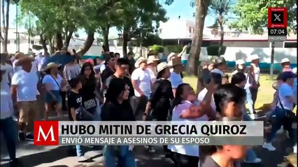 Así se vivió la marcha por justicia para Carlos Manzo en Uruapan