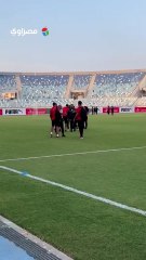 عناق بين الجهازين الفنيين لمسار والجيش الملكي المغربي