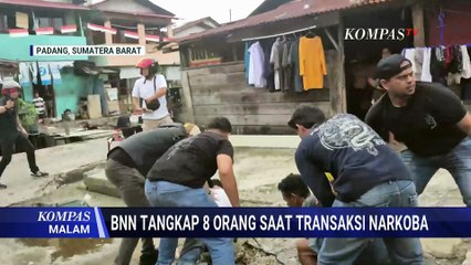8 Orang Tertangkap Basah Sedang Transaksi Narkoba Saat Digerebek BNN | KOMPAS MALAM