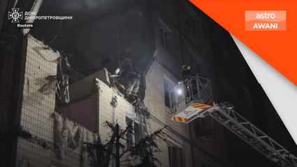 Penduduk Ukraine selatan dipindahkan susulan serangan dron