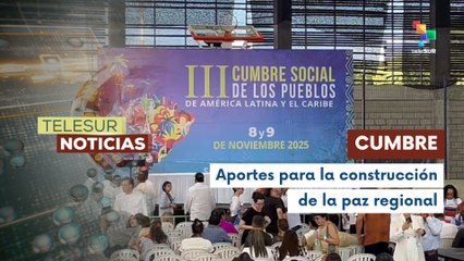 Jornada de disertación política y social en la III Cumbre de los Pueblos