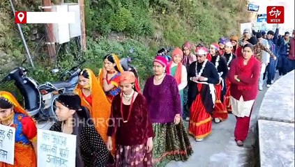 मसूरी में उत्तराखंड रजत जयंती उत्सव, हेलीकॉप्टर से हुई पुष्प वर्षा, शोभायात्रा ने बांधा समां