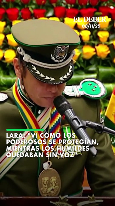 Lara: "Vi cómo los poderosos se protegían, mientras los humildes quedaban sin voz"