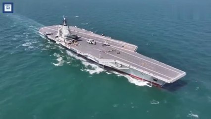 CHINA UNVEILS FUJIAN AIRCRAFT CARRIER