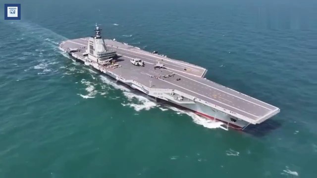 CHINA UNVEILS FUJIAN AIRCRAFT CARRIER