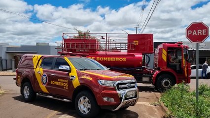 Bombeiros são acionados para atender ocorrência no Loteamento Barcelona
