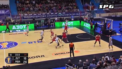 Malik Newman Highlights 14 Pts, 2 Ast vs MBA Moscow