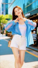 Beautiful Asian Model Walking along the Street, Fashion. Goddess. 街拍美人04  #streetphotography