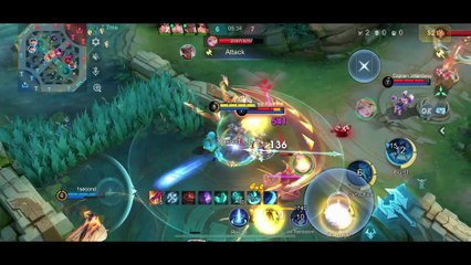 Securing the objectives and a kill | Mobile Legends: Bang Bang