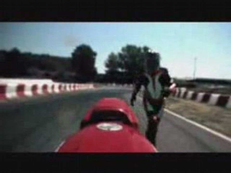 Chute motard