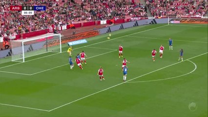 Brilliant Thompson goal puts Chelsea ahead against Arsenal