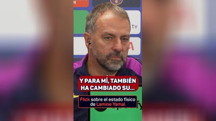 Flick sobre el estado físico actual de Lamine Yamal: "A Lamine Yamal hay que cuidarle"