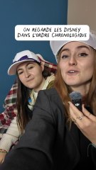 On regarde les Disney dans l’ordre chronologique