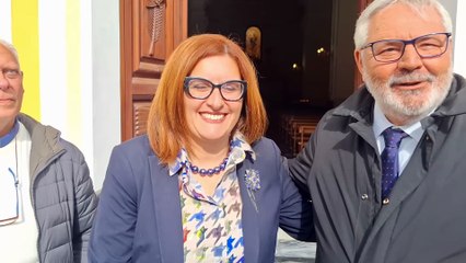 Monte di Procida (NA) - PADRE GIANNI, PADRE ENZO E LA VICE SINDACO MARILÙ MARASCO (08.11.25)