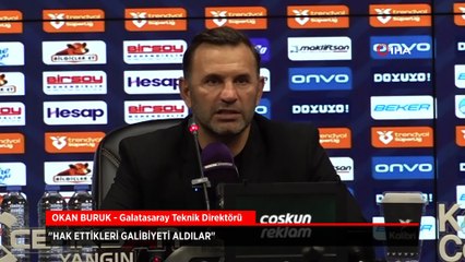 Okan Buruk: Hak ettikleri galibiyeti aldılar