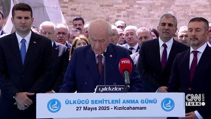 Bahçeli'den 10 Kasım mesajı: Aziz Atatürk’ün emaneti asla zedelenmeyecek