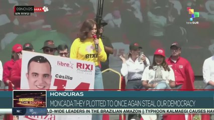 Honduras | Moncada: They plotted to once again steal our democracy