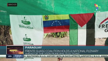 Paraguay | Frente Guasú coalition holds a national plenary ahead of the 2026 municipal elections