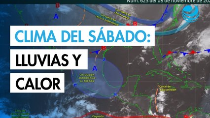 Clima hoy sábado: frente frío 13 se aproxima; lluvias en el sur y ambiente caluroso en el país