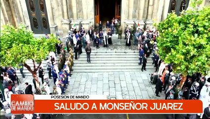 IGLESIA BENDICE A NUEVO PRESIDENTE