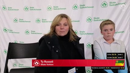 2026 Skate Canada Saskatchewan Sectional Championships Pre-Novice Novice Junior Men Free Program