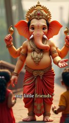 Lord Ganesha Saves His Little Friends | Inspiring Story of Faith and Miracles
