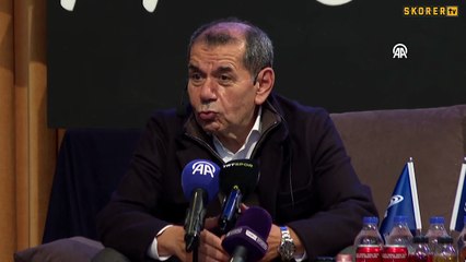 Galatasaray Başkanı Dursun Özbek'ten Messi yanıtı! 'Çıtayı çok yükselttik'