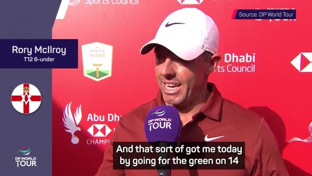 'It's hard to stay patient' - McIlroy on Abu Dhabi Championship struggles