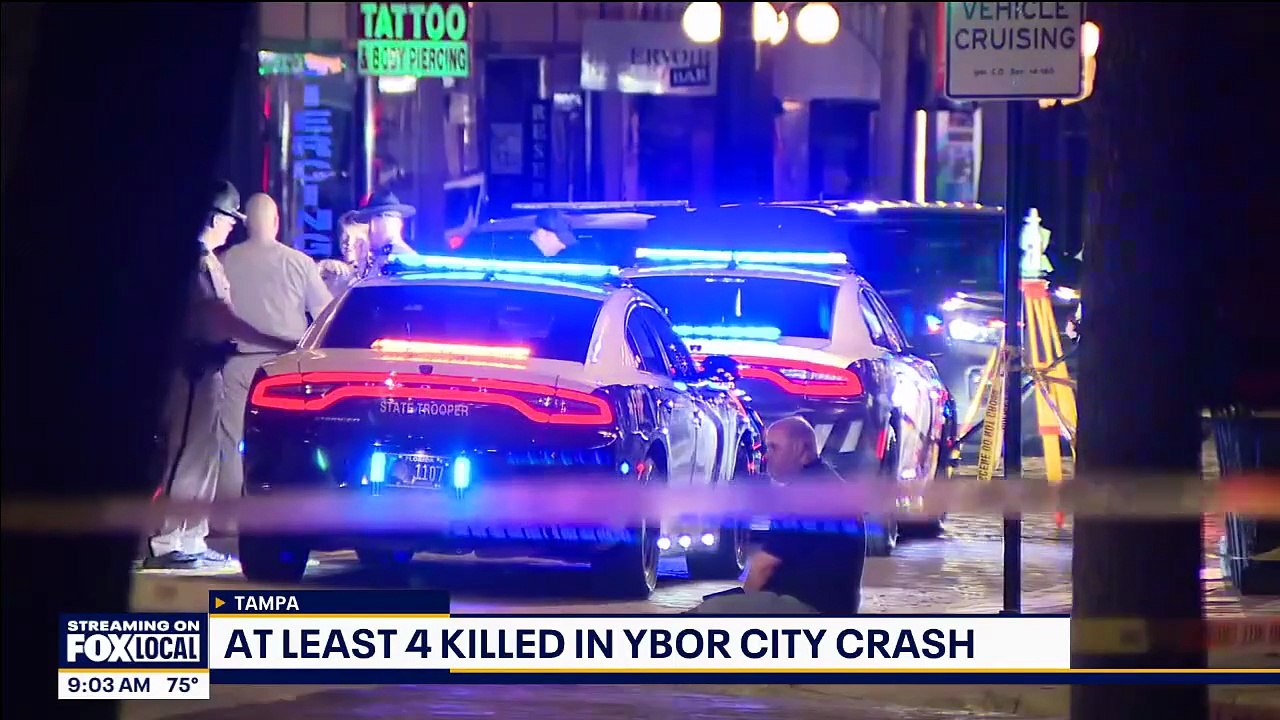 Etats-Unis : Une voiture fonce dans la foule dans une rue bondée de Tampa en Floride, faisant au moins 4 morts et plusieurs blessés