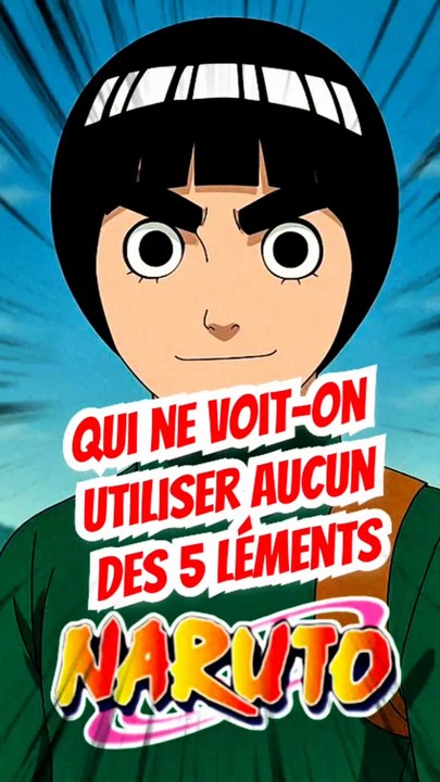 Cite des personnages que l'on a jamais vu utiliser un des 5 éléments dans NARUTO