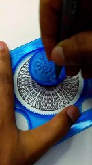 Elegant Dark Geometry | Hypnotic Brown Spirograph Art