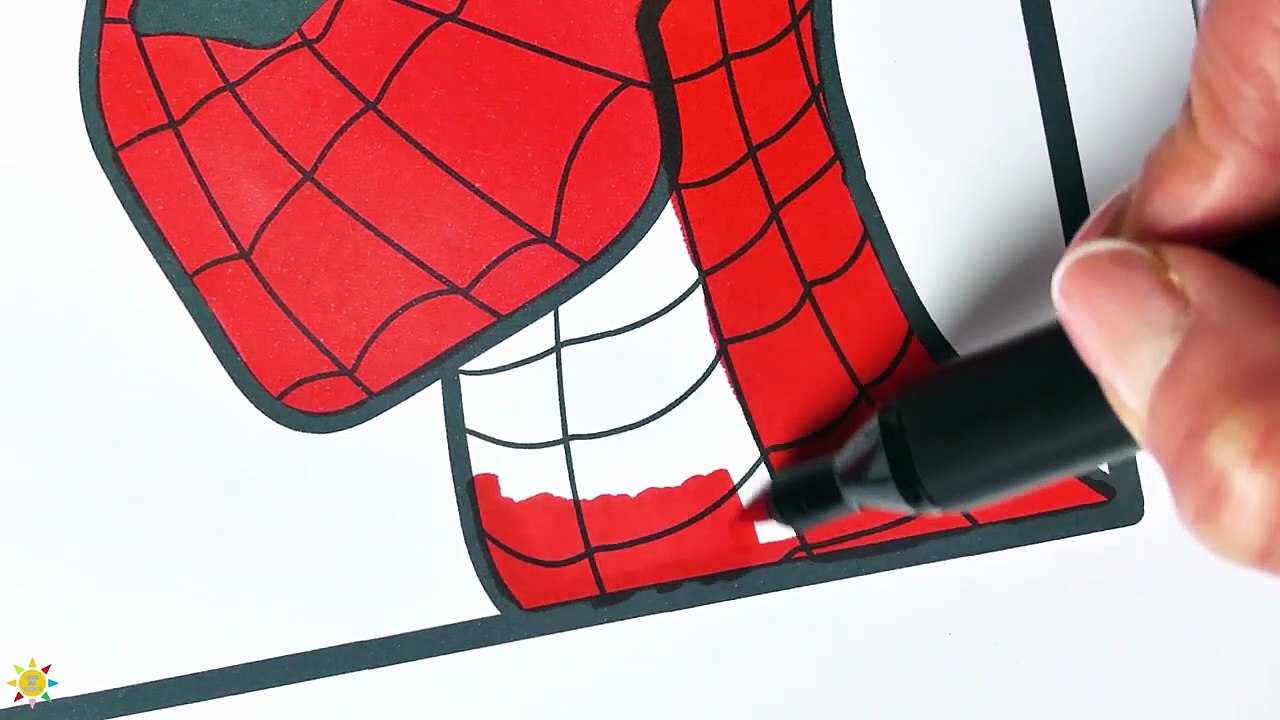 Hulk VS Spiderman Coloring Pages - Spider-Man Coloring - Hulk Coloring - Coloring Pages