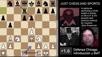 Gambito Smith-Morra. Teoria Defensa Chicago y Axf7