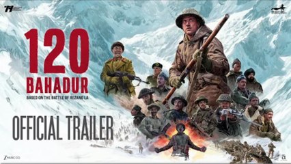 120 Bahadur - Official Trailer / Army Movie / New Movie Teaser / Upcoming Movie Teaser / Trending Trailers