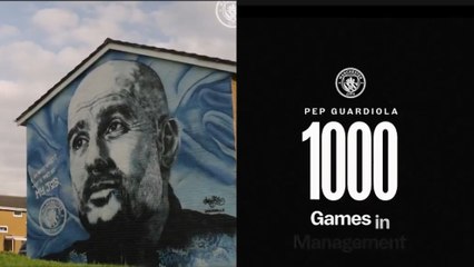 El intenso y conmovedor vídeo del City por los 1.000 partidos de Guardiola